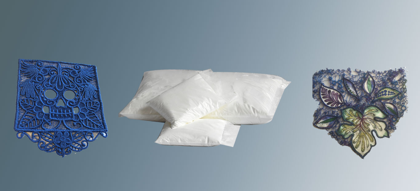 Cold Water Soluble PVA film for Embroidery Backing